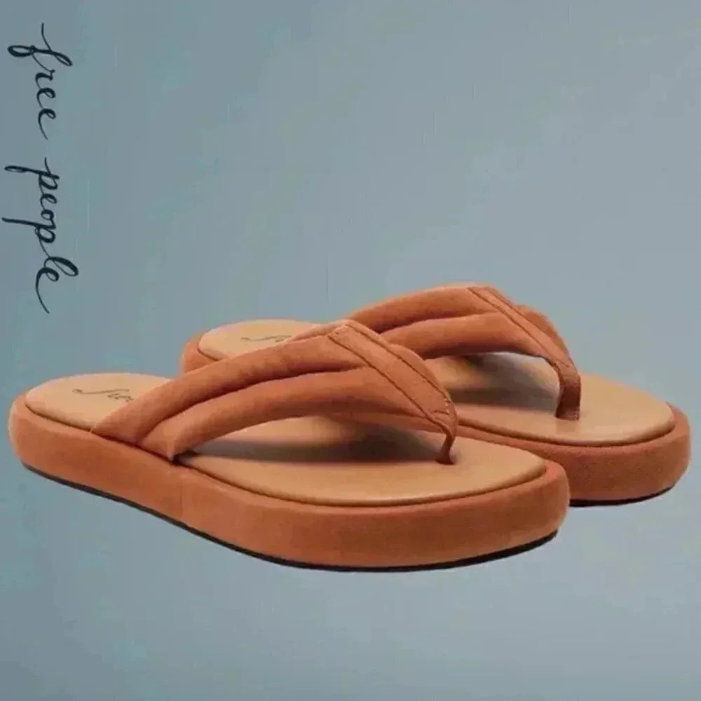 FREE PEOPLE Wonderland Thong Sandals
